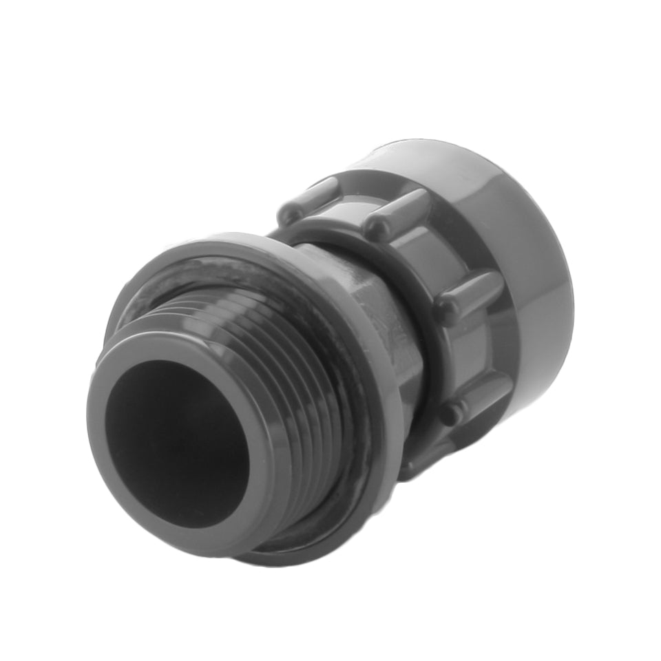 1" Swivel Adapter with O-Ring — Slip x MIPT (PVC)