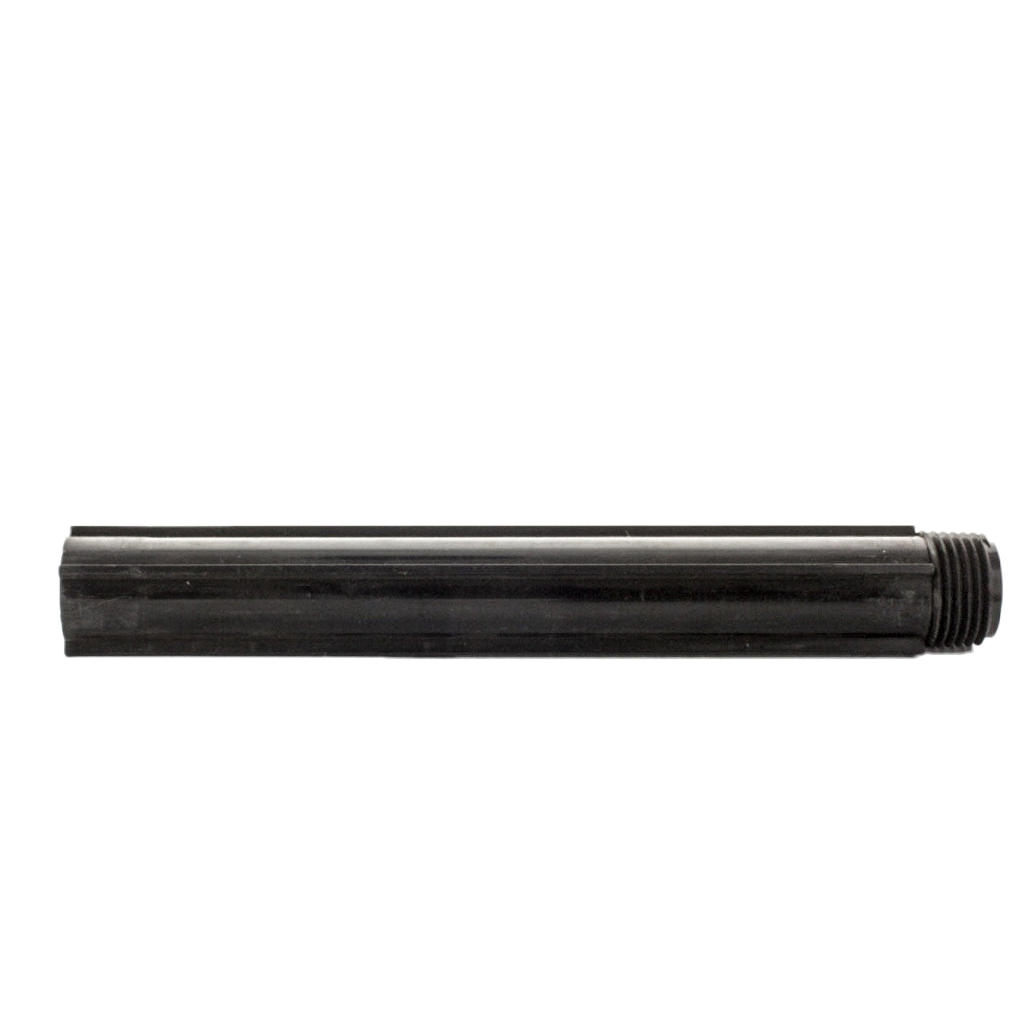 Side view of the Toro 570SR-6 6-inch riser highlighting the threads, collar, and durable engineering plastic body intended for outdoor irrigation use.