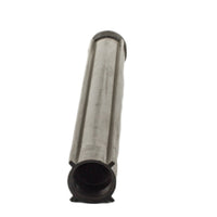 Installed detail of Toro SR-6 riser threaded onto irrigation pipe, illustrating the 6-inch height and nozzle attachment area for shrub irrigation.