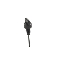 Close-up of Toro 35-4889 bleed screw showing threaded shaft and retaining pin detail, photographed on white backdrop for clear part identification.