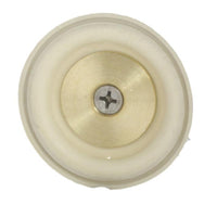 Side-angle of Weathermatic 49-10DSA diaphragm assembly highlighting molded diaphragm profile and attachment points for valve cover.