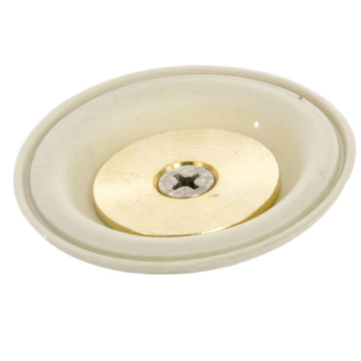 Weathermatic 49-10DSA diaphragm assembly laid flat to show full component shape and OEM part number reference for valve repairs.