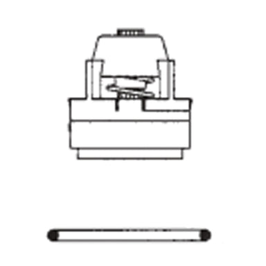 Conbraco Repair Kit, Check Vlv 1/2" Pvb