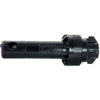 Top-down view of Rain Bird 5000S Plus PC SAM non-potable rotor showing part-circle arc adjustment and nozzle placement.