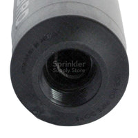 Top and body view of Rain Bird 5004PLFCS 4 in. rotor, showing SAM check valve housing and reinforced flow path features.