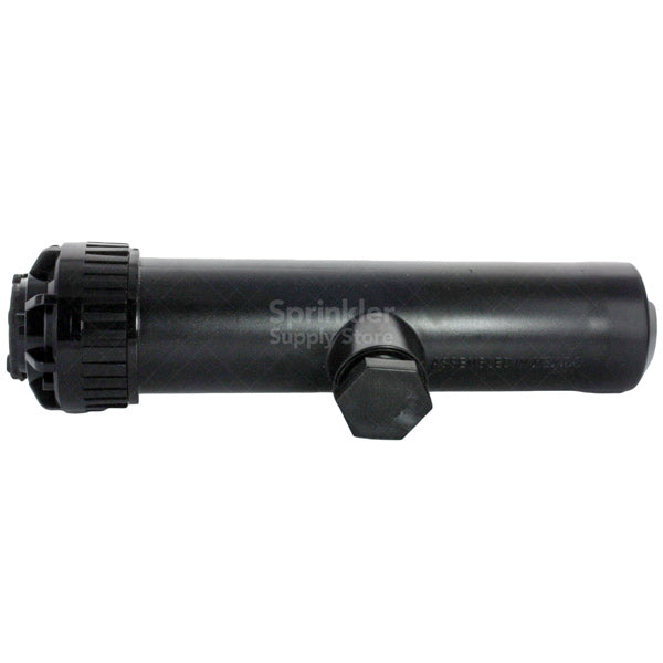 Top view of Rain Bird 5006PC rotor head and nozzle area, displaying Rain Curtain nozzle geometry and nozzle tree interface.