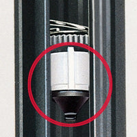 Close-up of Toro 570Z Pro Series sprinkler head showing a 570CV one-piece check valve (model 89-5896) installed in the riser
