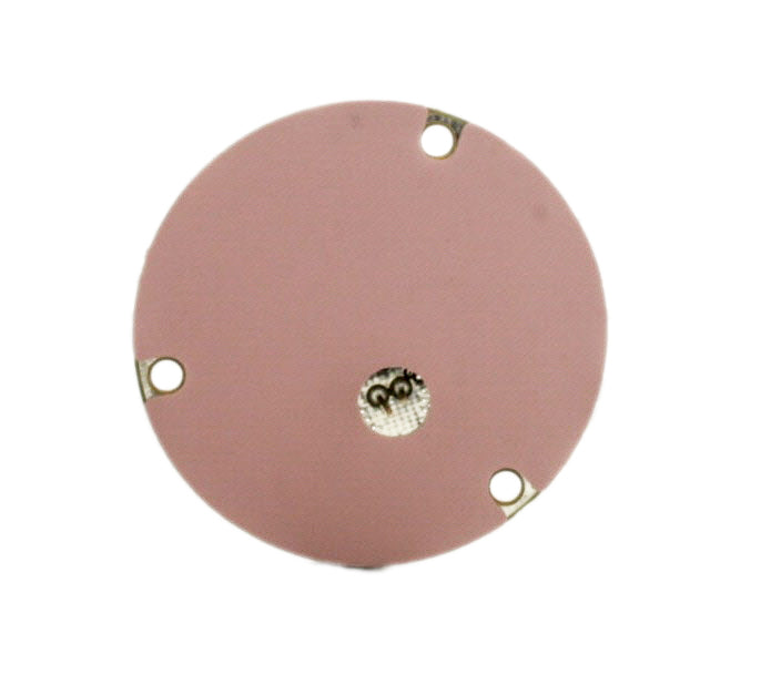 Angled product photo of FX 6LEDULKIT components highlighting the 6-LED board, 20° diffuser, and included screws for installation.