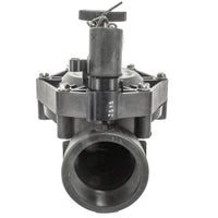 Side angle of Irritrol 700-2 UltraFlow valve highlighting stainless steel filter housing, diaphragm cover, and inlet/outlet ports.