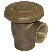 Febco 715 Series 3/4-inch Atmospheric Vacuum Breaker (AVB) bronze body showing inlet and outlet connections.