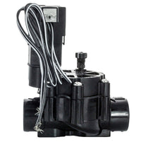 Close-up of Rain Bird 75DV valve bonnet and diaphragm area with captured multi-drive screws and pilot-filter housing for easy servicing in the field.