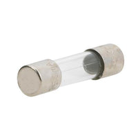 Hunter 142845 0.75A fast-acting 1/4in replacement fuse for SRC irrigation controllers, product photo showing fuse body and metal end caps.