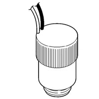 Front-angle photo of Toro 89-5985 rectified electric-hydraulic solenoid assembly showing coil, mounting base, and connector orientation.