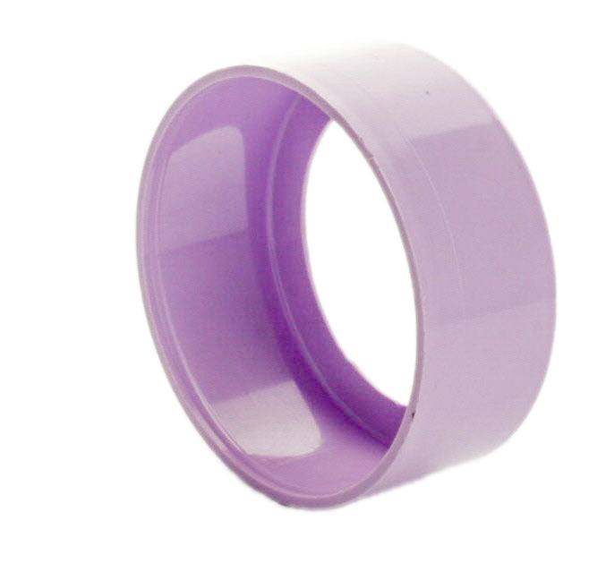 Toro 89-9752 cap cover installed on a 570Z spray head, visible purple color used to mark non-potable water; image shows fit and site visibility.