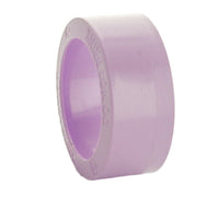 Angled close-up of Toro 89-9752 purple cap cover highlighting the snug snap-fit edge and textured surface for clear reclaimed/non-potable water identification.