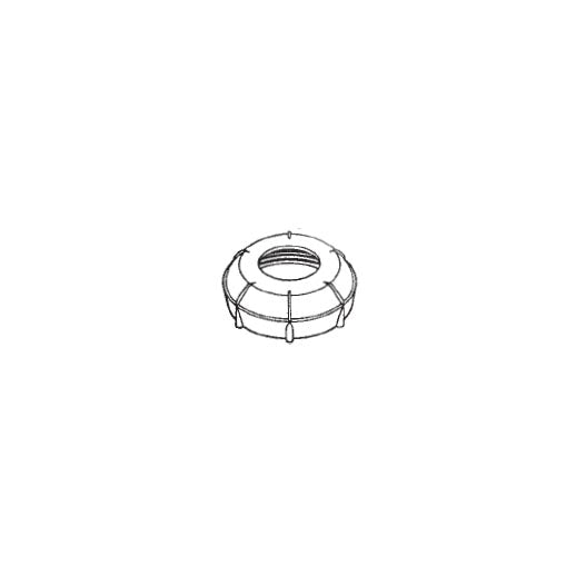 Close-up of Toro replacement cap (SKU 9-4394) for 300 Series rotors, molded plastic cap on white background.