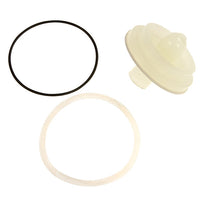 Front view of Febco 901-550 repair kit for Series 710/715, 1-1/4 inch — replacement poppet, O-ring and washer included.