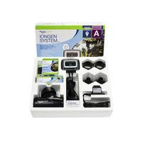 Aquascape IonGen System G2 model 95027 product image showing the electronic control panel, transformer, probe, and fittings on a white background.