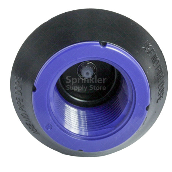 Rain Bird 8005SS rotor showing adjustment features and stainless riser; Memory Arc®, SAM check device, and wet/dry arc adjustments for precise coverage.