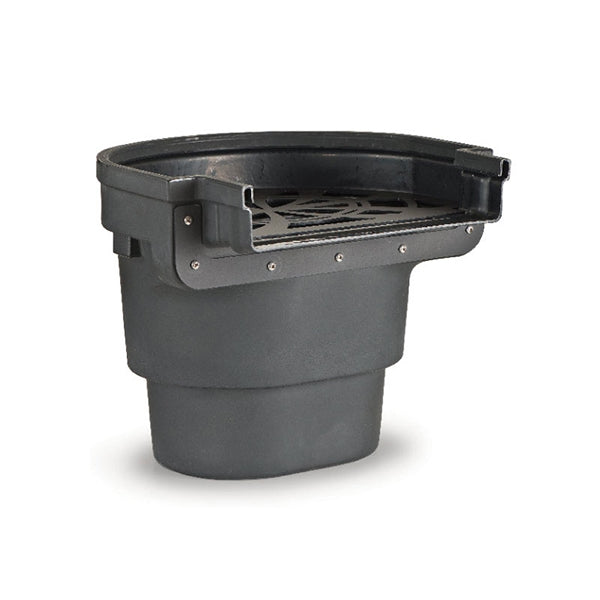 Atlantic BF1600 Oasis FilterFall, 16-inch spillway; black polyethylene biofilter with removable top grate and 1.5-inch bulkhead.