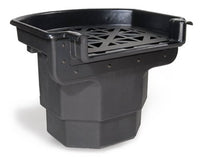 Atlantic Water Gardens BF1900 Big Bahama FilterFall 19-inch spillway, molded polyethylene body, removable top grate and liner flange on white background