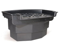 Atlantic Water Gardens BF3800 Big Bahama FilterFall 38-inch spillway product image showing front view, one-piece liner flange and 3" bulkhead connection for pond plumbing.
