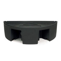 Atlantic Water Gardens CFBASIN36 36-inch pond-free basin showing pre-filtered pump chamber and built-in plumbing channels.