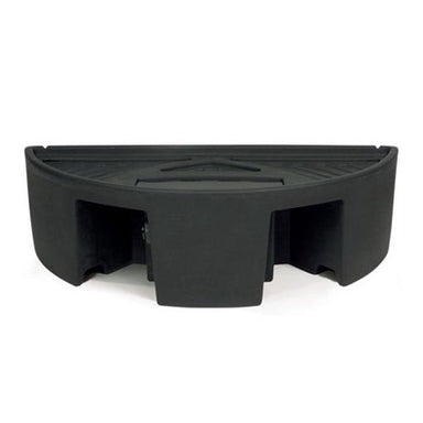 Atlantic Water Gardens CFBASIN36 36-inch pond-free basin showing pre-filtered pump chamber and built-in plumbing channels.