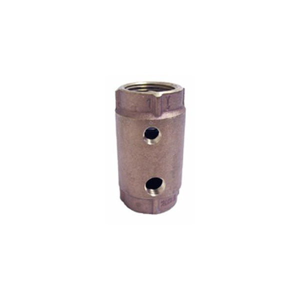 CVTNL2002BS - 2" Lead-Free Brass Double-Tap Check Valve