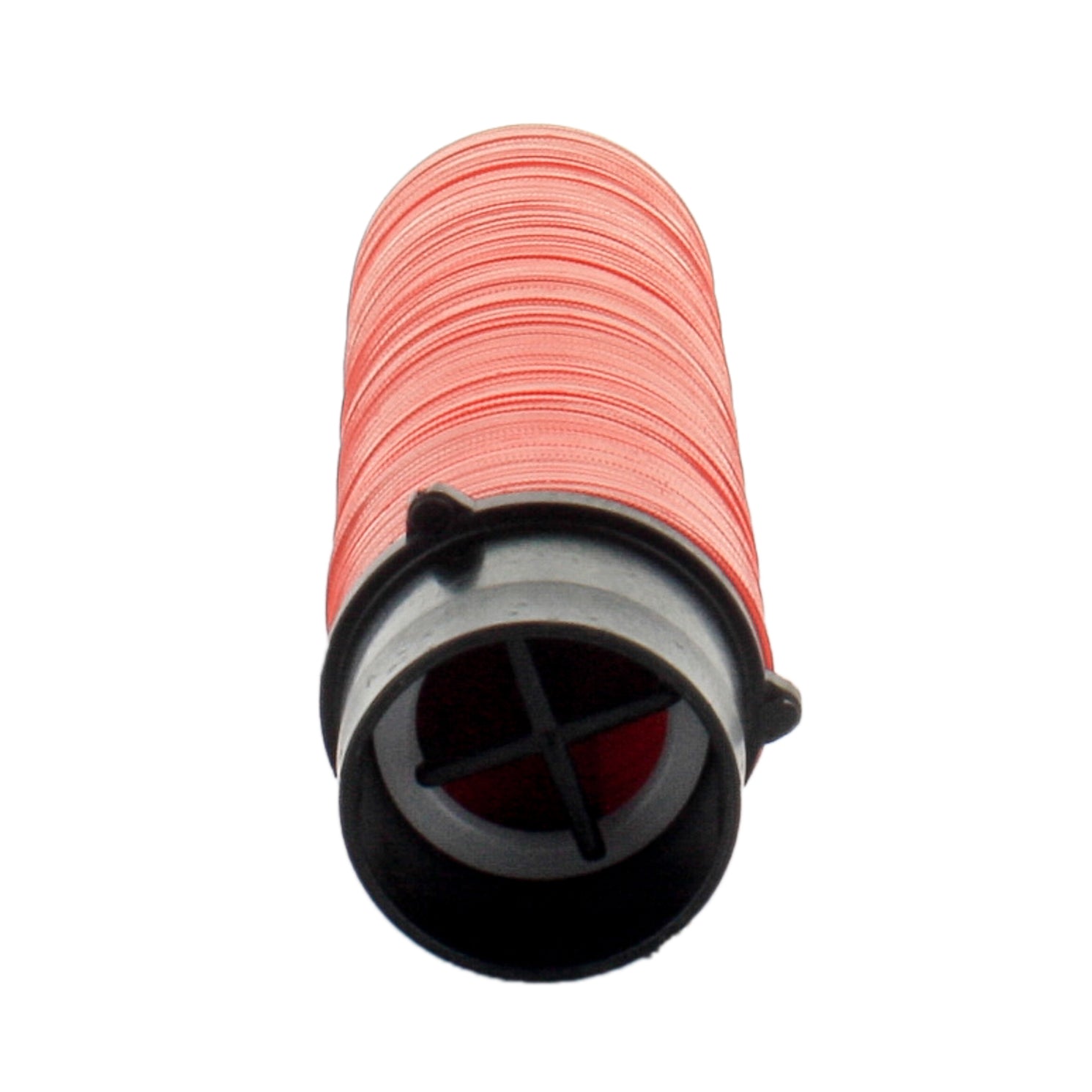 Top view of replacement ring set for Netafim 3/4-inch manual disc filter showing ring alignment and drainage grooves.
