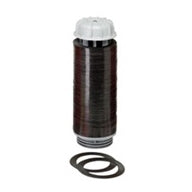 Netafim DFR075140 3/4-inch replacement disc filter rings in stacked view, 140 mesh polypropylene rings for manual disc filters.