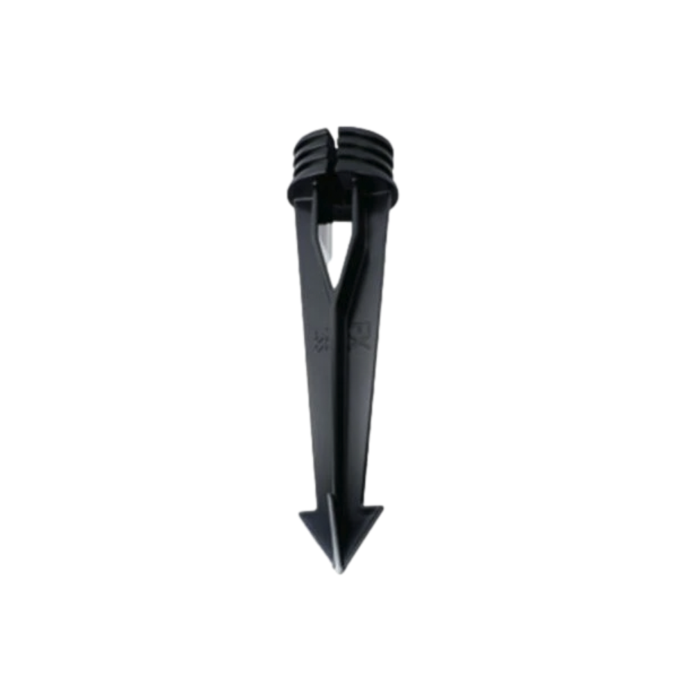 FX Long Slot Spike - 2.5 x 10 in UV-Resistant ABS, Side Wire Slot