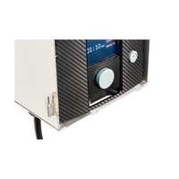 Close-up of the FX DX transformer face pack showing digital controls, programming interface, and clearly marked voltage tap options.