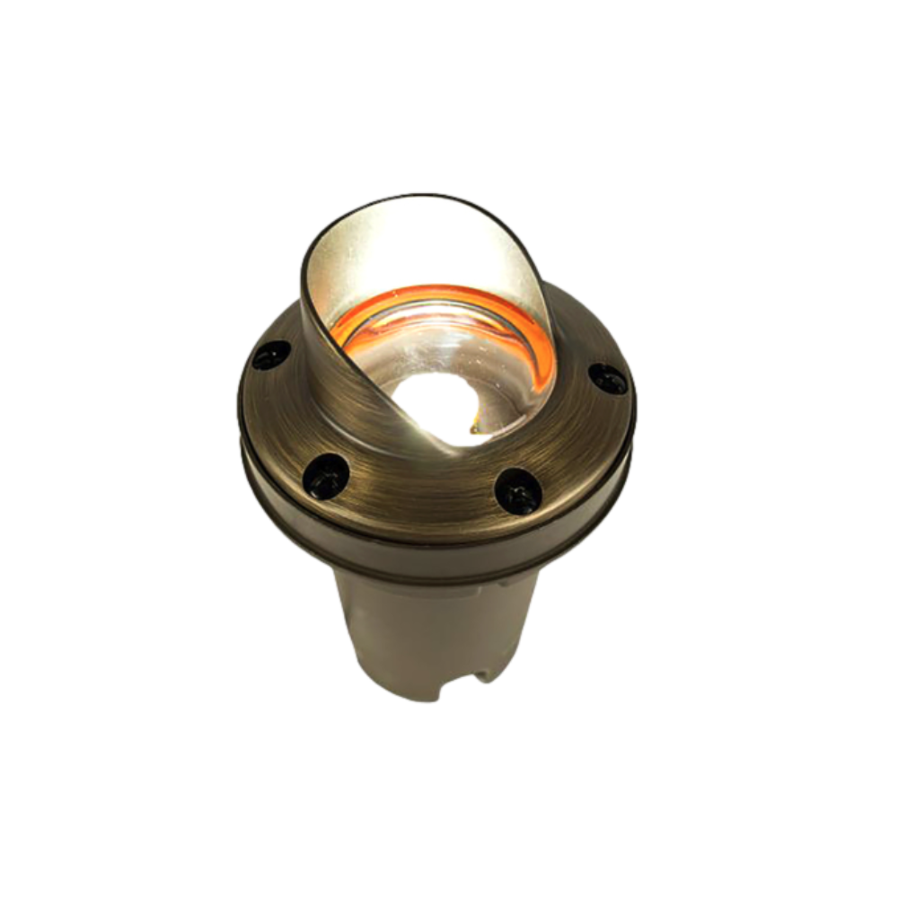 FX FC In-Grade Louver Light - 4.2W 2700K Antique Bronze