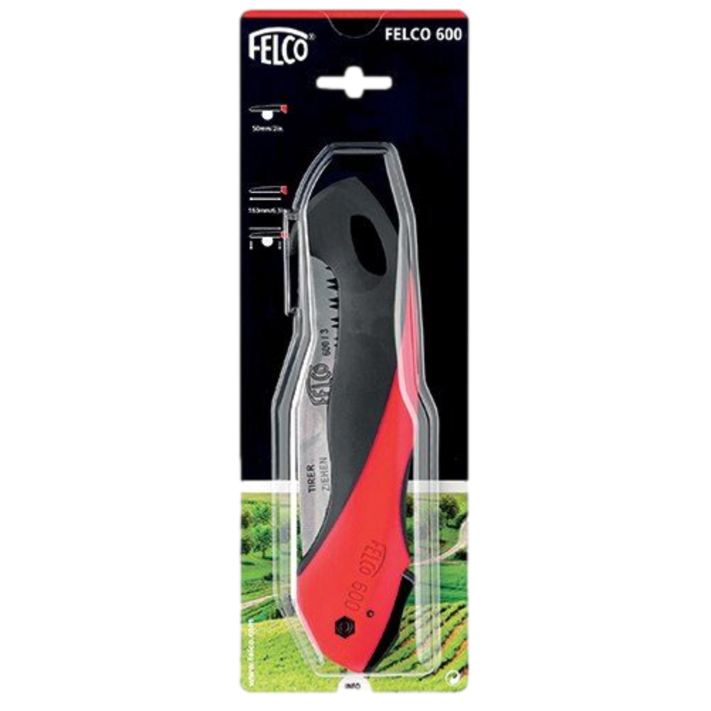 Felco F-600 Folding Pruning Saw, 150mm Straight Blade