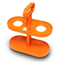 GT200 KwikGlue Tote cement & solvent holder - compact tray that secures pint and quart cans to reduce spills and waste.