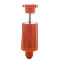 HCT-COMBO coring tool shown full-length on white background, angled view with cutting end visible, product label readable.