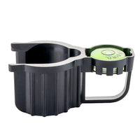 Rotor hold-up tool with integrated bubble level — handheld tool to hold pop-up rotors for leveling and nozzle changes.