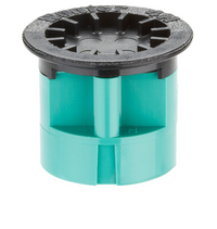 Hunter 4' short-radius micro spray nozzle (4H) product photo highlighting the 180° half-circle spray arc and female threaded inlet for easy installation.