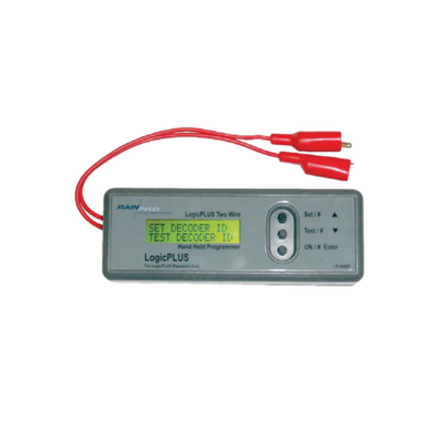 HIT LP-HHRP hand-held programmer on white background showing keypad and compact housing for receiver programming.