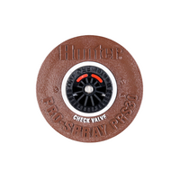 Close view of Hunter PRO-SPRAY PRS30 showing optional check valve assembly, designed to eliminate low-head drainage and maintain head pressure after shutdown.