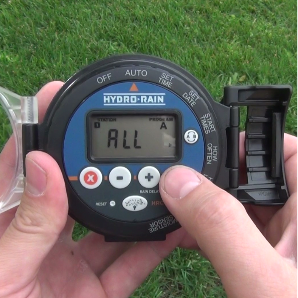 HRC 990 4-Station Battery-Powered Irrigation Controller