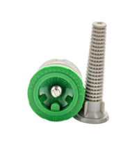 Side angle of IPN-8H nozzle illustrating nozzle body, ribbed-edge grip and low 5° trajectory profile.