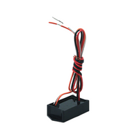 Rain Master TW-D-1 single-station TWICE 2-wire decoder, compact weather-resistant housing with model label and 24VAC rating (front view).