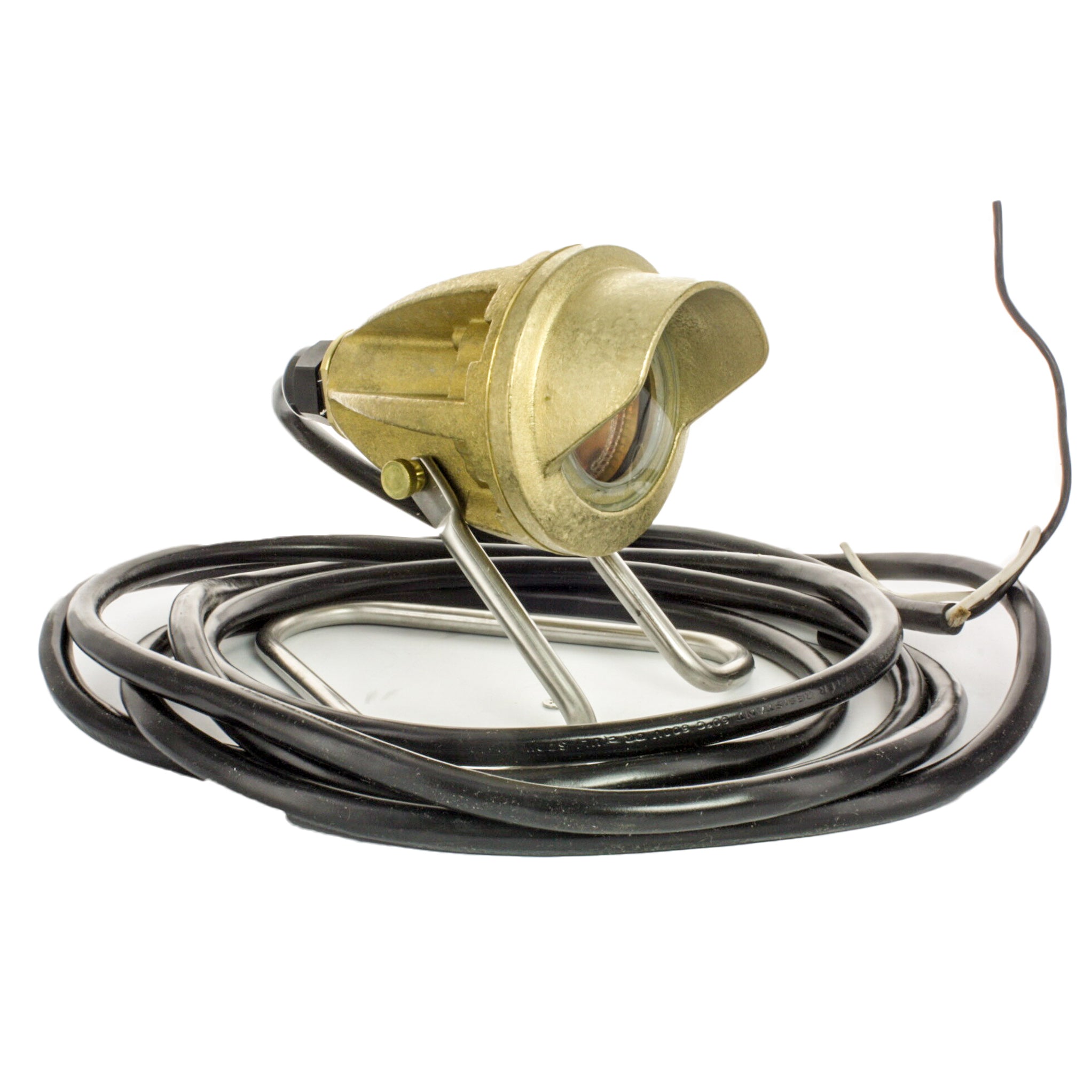 FX LL Underwater LED Light - 9-LED, 12V, Natural Brass