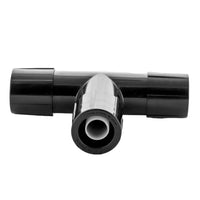 Close-up detail of the compression nut and sealing area on Rain Bird MDCFTEE Easy Fit 1/2 in. compression tee for 16–17mm tubing.