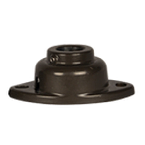 FX Luminaire MJ050WI Mini Junction Box 1/2-Inch Thread Weathered Iron