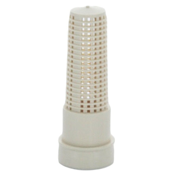 Close-up of Hunter MPTCSCREEN coarse tan filter screen for MP3000HT Toro-model MP Rotator nozzle, showing filter element and fit profile for service identification.