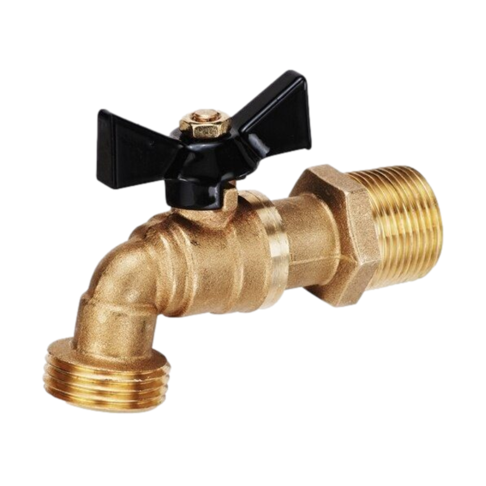 Matco-Norca 646BV04 Ball Valve Hose Bibb - 3/4" MIP x 3/4" Hose
