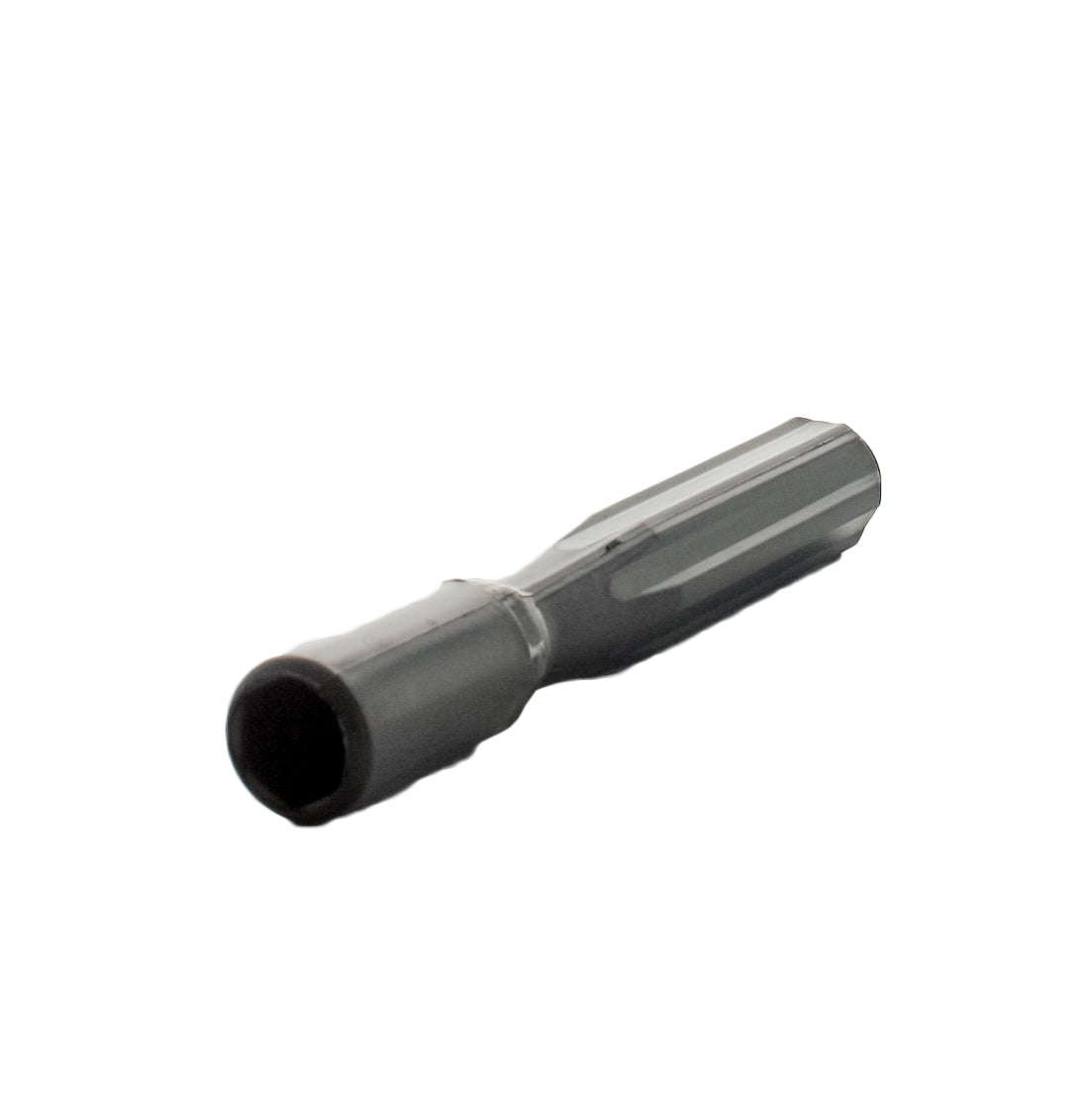 Angled view of Dawn ND375 nut driver showing ergonomic handle and 9/16-inch driver tip designed for KwikSeal saddle nuts, made in USA.